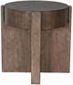 Sunny Designs™ Boise Tobacco Leaf Chairside Table with Buckskin Base-2