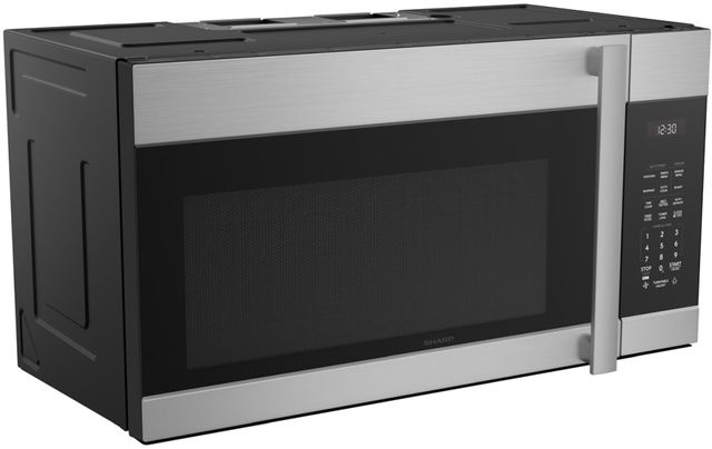Sharp® 4 Piece Stainless Steel Kitchen Appliance Package-5