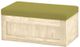 Crate Designs™ Furniture Unfinished Upholstered Storage Chest-0