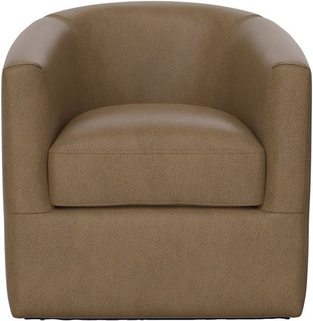 Emerald Home Oliver Mocha Swivel Accent Chair-3