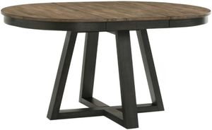 Intercon Harper Pecan Top Round Dining Table