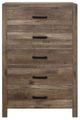 Homelegance® Mandan Weathered Pine Chest-2