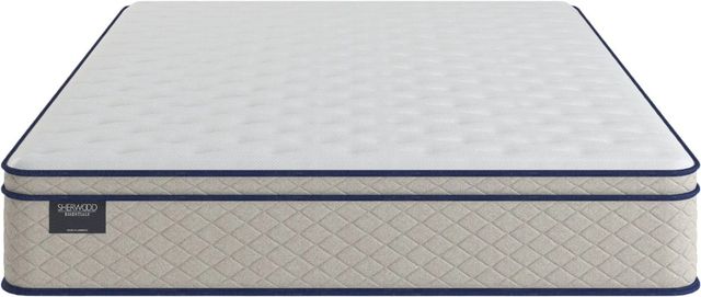 Sherwood® Bedding Essentials® Charming 11.5" Innerspring Firm Euro Top Twin Mattress-3