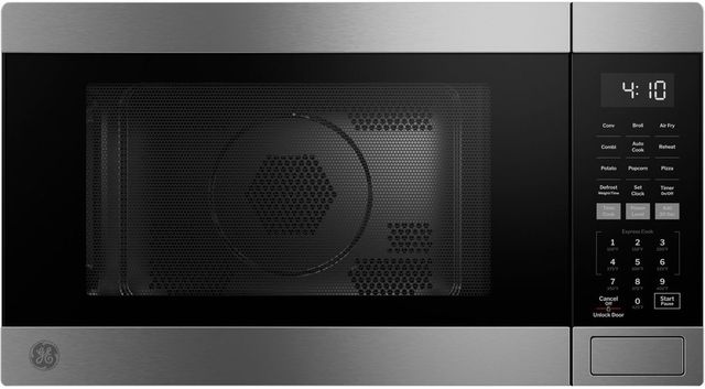 GE® 1 Cu. Ft. Stainless Steel Countertop Microwave with Air Fry-0