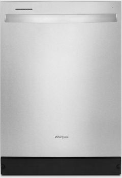 Whirlpool® 24" FingerPrint Resistant Stainless Steel Built In Dishwasher 
