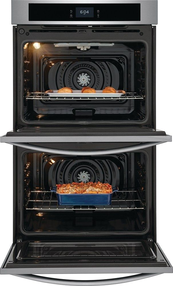Frigidaire® 27" Stainless Steel Double Electric Wall Oven-2