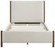 Homelegance® Julian Beige/Caramel Oak California King Platform Bed-4