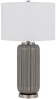 Cal® Lighting & Accessories Rodano Taupe Table Lamp-0