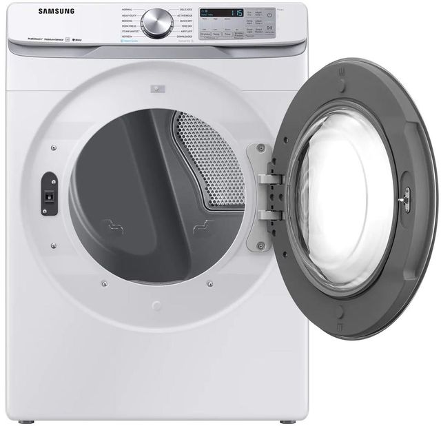 Samsung 7.5 Cu. Ft. White Front Load Gas Dryer-1