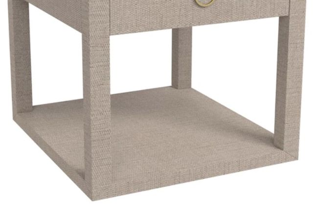 Bassett® Furniture Ventura Sand Grey Bedside/End Table-2