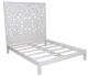 Porter International Designs Bali White Queen Panel Bed-3