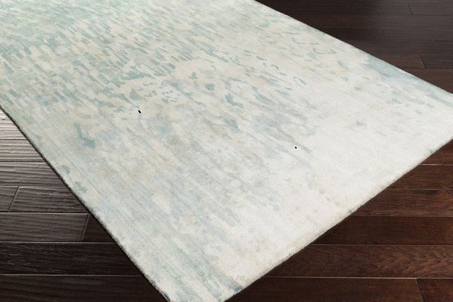 Surya Watercolor Teal 5'x8' Area Rug-2