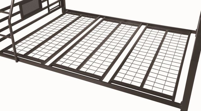 Coaster® Rogen Dark Bronze Triple Full/Twin XL/Queen Bunk Bed -3