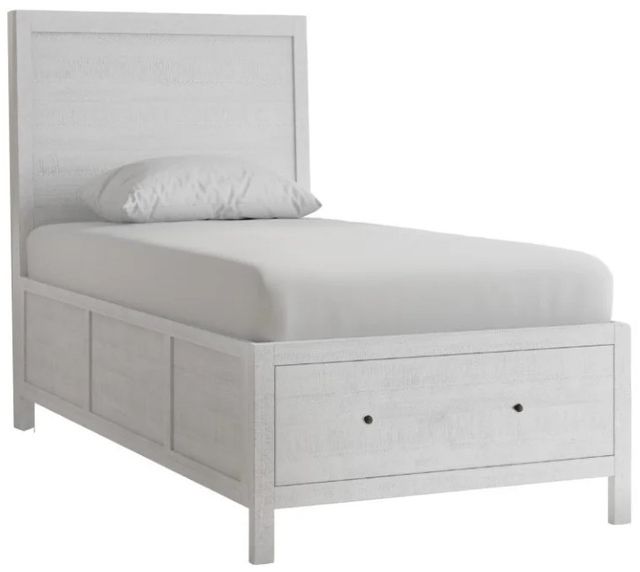 Jofran Inc. Maxton Ivory Youth Twin Panel Storage Bed-0
