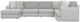 Jackson Furniture Logan 3-Piece Gray U-Shape Left-Arm Facing Sectional and Chaise-1