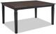 Intercon Glennwood Charcoal Dining Table with Rubbed Black Base-1