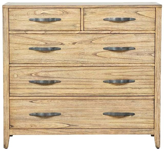 Napa Furniture Design Belgium Brown 5-Drawer Small Chest-1