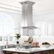 ZLINE CrownSound™ 30" Stainless Steel Island Mount Range Hood -1