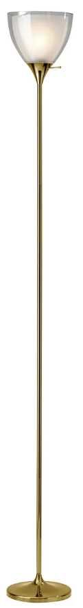 Adesso® Presley Shiny Gold Floor Lamp-0
