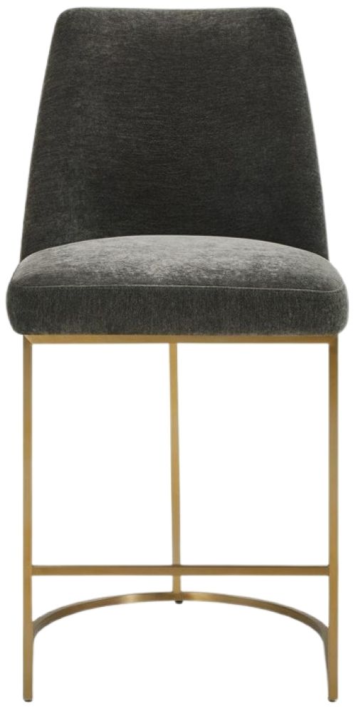 Uttermost® Hanni Charcoal Counter Stool-3