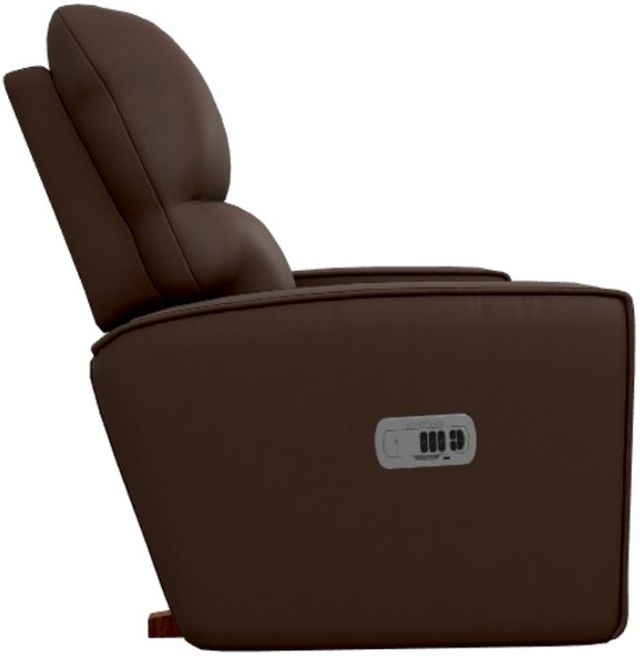 La-Z-Boy® Maddox Chestnut Power Rocking Recliner with Headrest -3