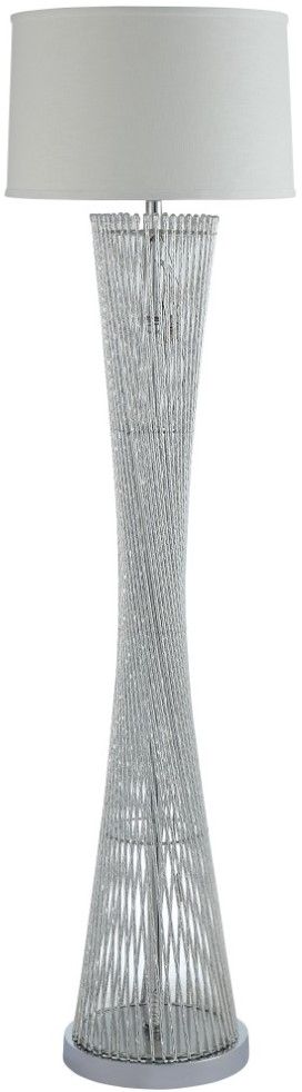 Homelegance® Crocus Chrome Floor Lamp-0