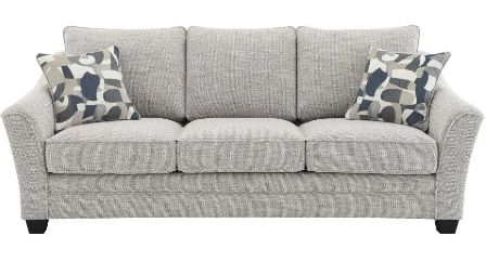 Coaster® Tomkins Light Grey Boucle Upholstered Sofa-1