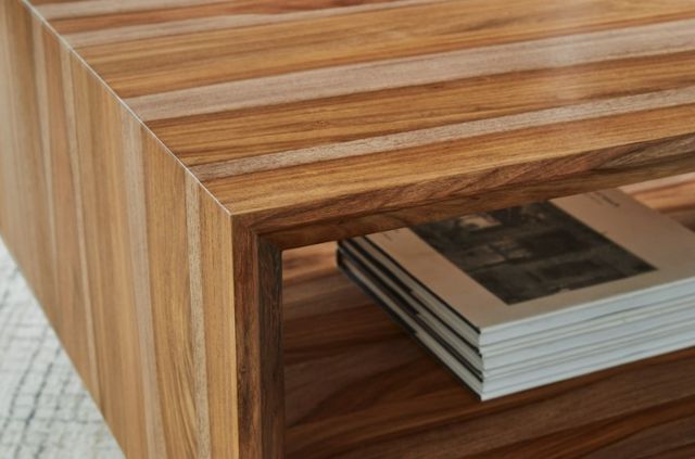 Signature Design by Ashley® Dressonni Brown Rectangular Cocktail Table-3