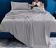 BEDGEAR® Hyper-Wool Flannel Performance® 4-Piece Light Gray Queen Sheet Set-1