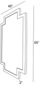 Surya Dayton Silver Wall Mirror-2