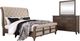 Liberty Furniture Americana Farmhouse 3-Piece Dusty Taupe Queen Sleigh Bedroom Set-0