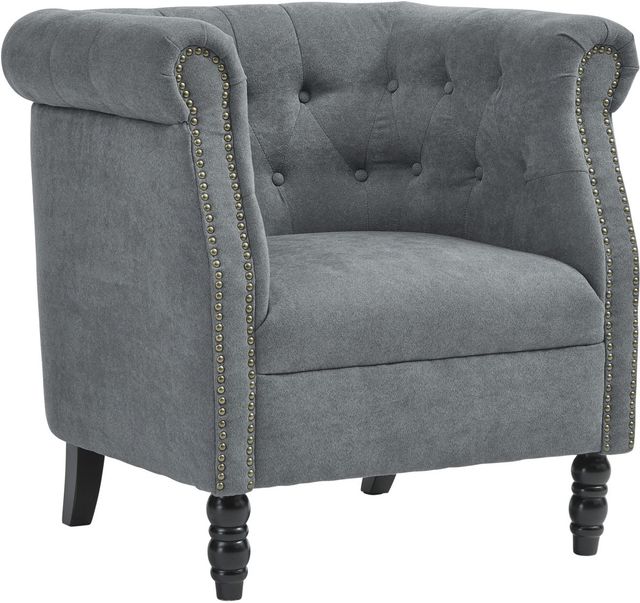 Signature Design by Ashley® Jacquelyne Slate Blue Accent Chair-0