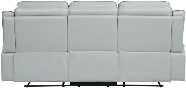 Homelegance® Darwan Light Gray Double Layflat Reclining Sofa-3