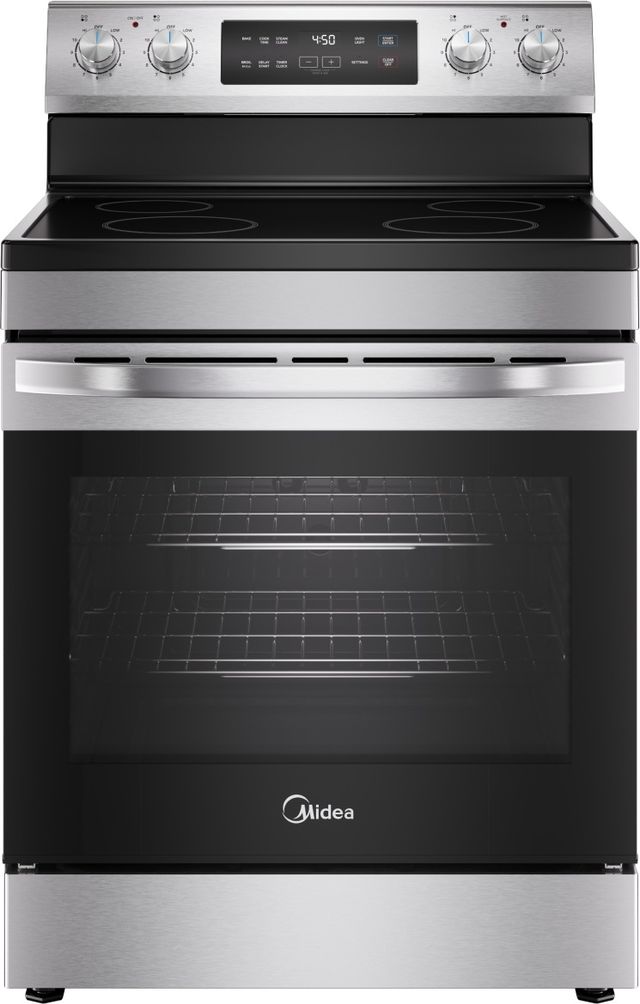Midea® 30" Stainless Steel Freestanding Electric Range-0