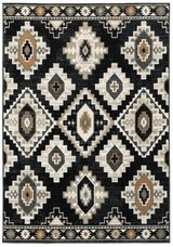 Charcoal-Ivory