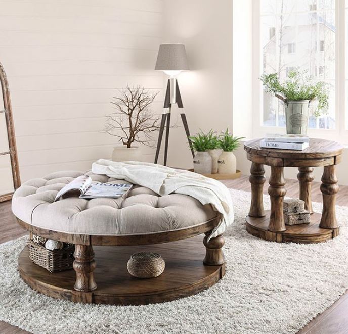 Furniture of America Mika Coffee Table - Thumbnail 3