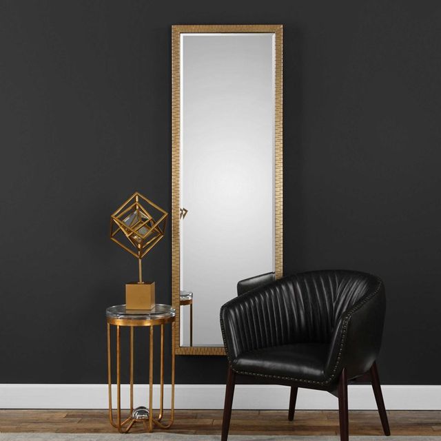 Uttermost® Vilmos Metallic Gold Mirror-1