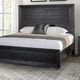 Furniture of America® Ashbourne Black California King Panel Bed-1
