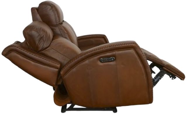 Flexsteel® Mustang Rust Power Reclining Sofa-1