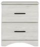 Perdue Woodworks 34,000 Essential White Drawer Nightstand-1