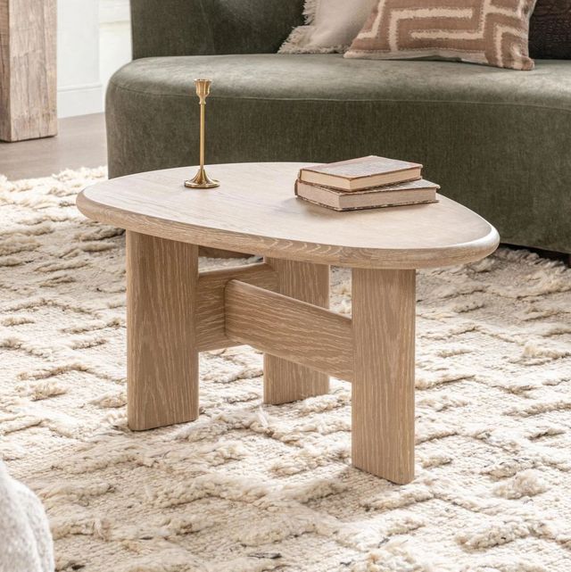 Classic Home Langford Coastal Drift Small Coffee Table-1