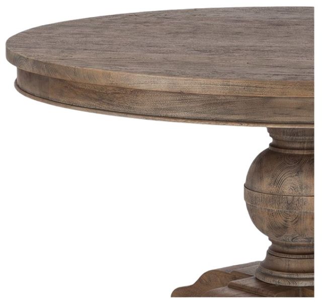 Home Trends & Design Colonial Plantation Weathered Teak Dining Table-1