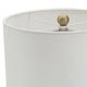 A & B Home Ipori Alabaster and Metal Buffet Lamp-3