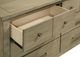 Coaster® Hazlewood Vineyard Oak Bedroom Dresser with Mirror-5