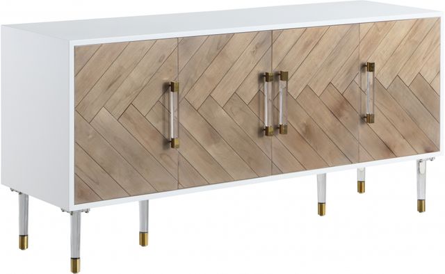 Meridian Furniture Jive White Sideboard-0