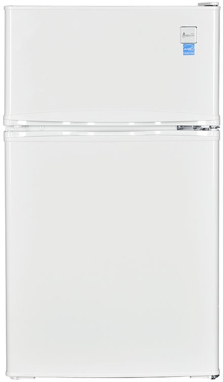 Avanti® 19" 3.1 Cu. Ft. White Compact Top Freezer Refrigerator