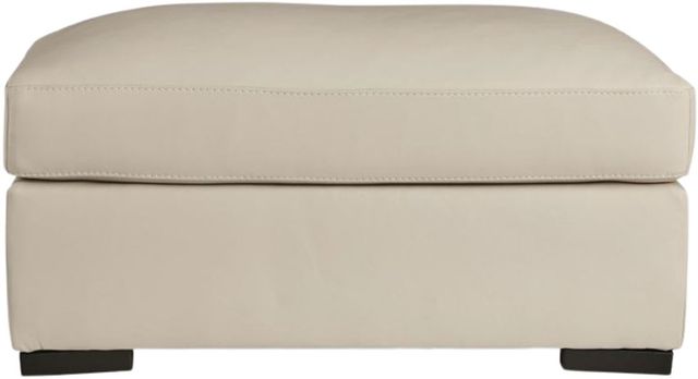 Signature Design by Ashley® Tresure Trove Almond Ottoman-1