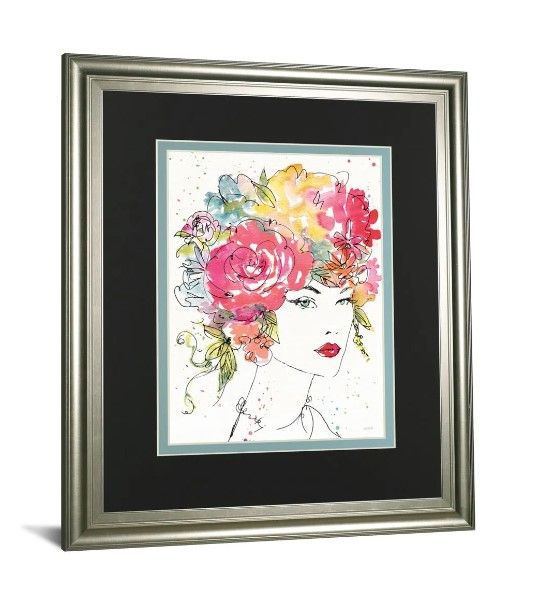 Classy Art Floral Figures I by Anne Tavoletti Wall Art-1