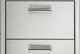 Viking® 5 Series 19" Stainless Steel Outdoor Double Drawers-1