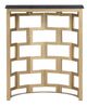Wildwood Lamps Black Accent Table with Gold Base-2